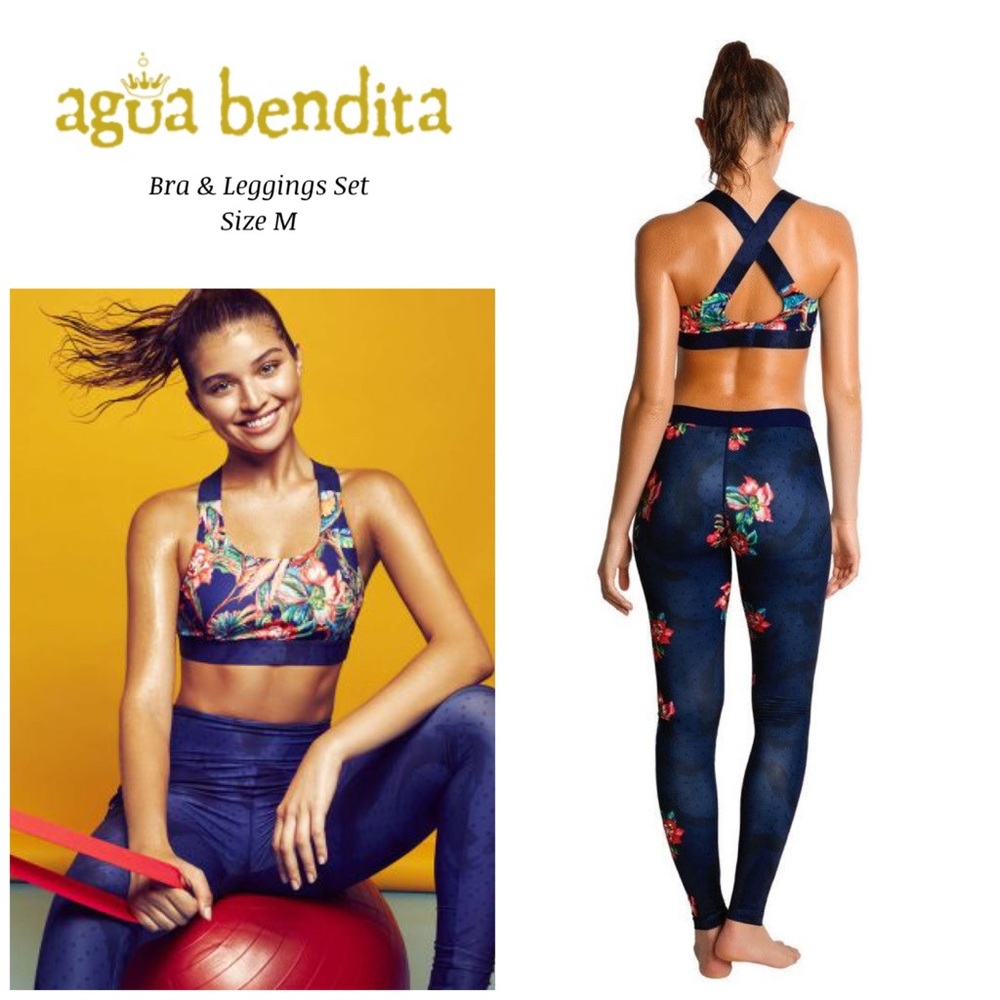 Agua Bendita Sports Bra and Leggings Set